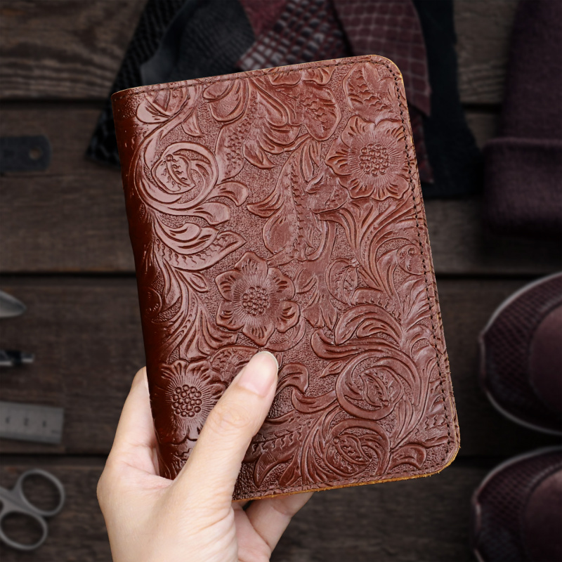 Men'S Accessories Wallet - Genuine Leather Passport Holder Travel Wallet