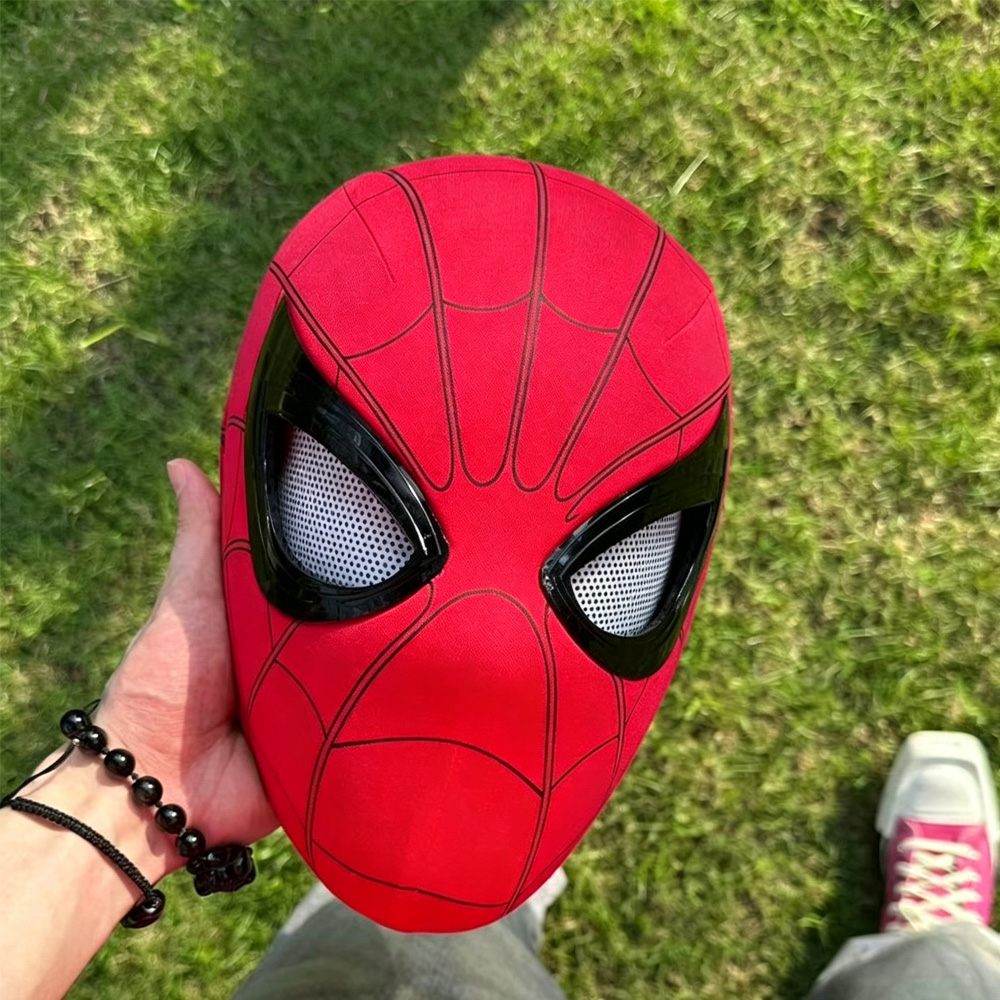Men'S Accessories Clothing - Spider‑Man Cosplay Realistic Superhero Full‑Face Mask,