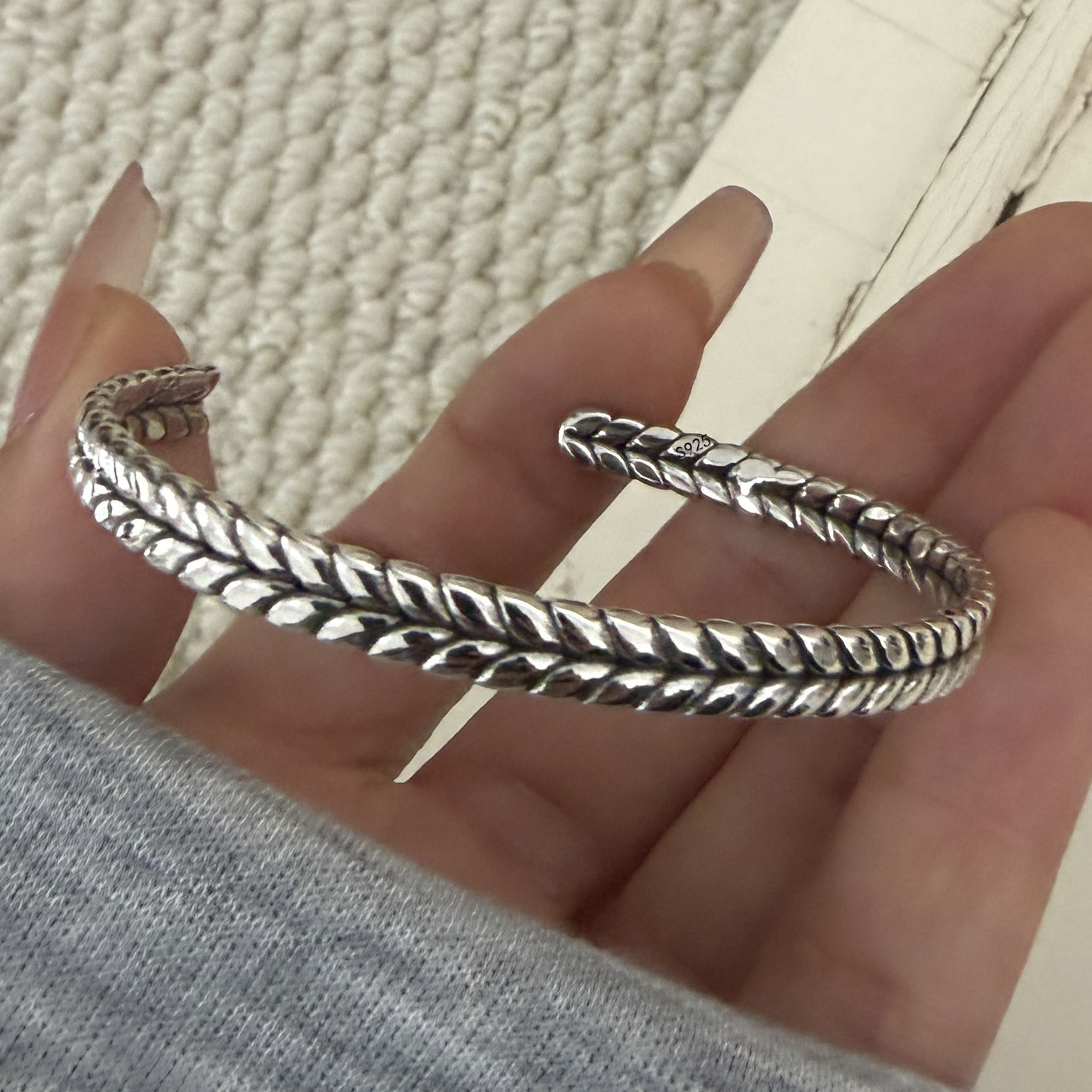 Men'S Accessories Trending - 925 Sterling Silver Bracelets for Women