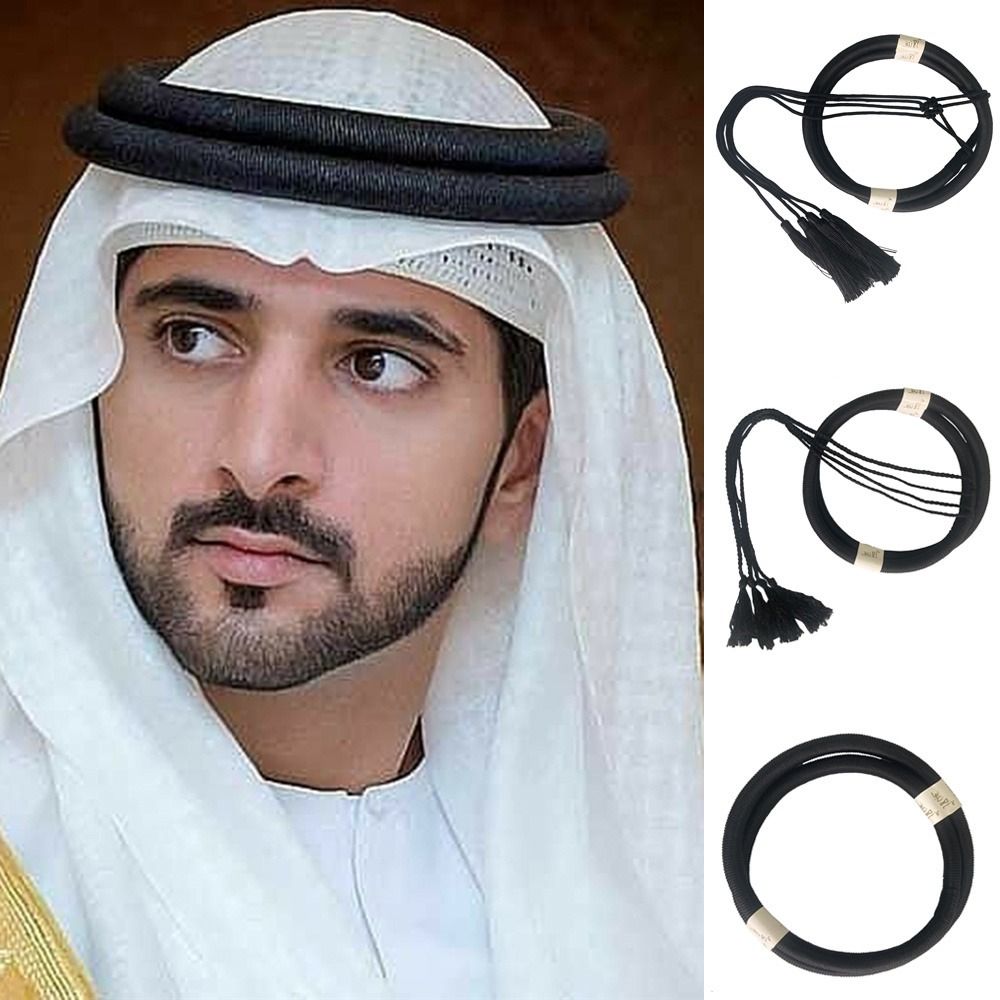 Men'S Accessories Dubai - 1Pcs Islamic Clothing Headwear Rope Man