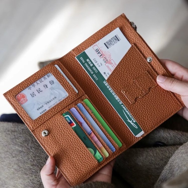 Leather Passport Holder Covers - Men'S Accessories Wallet ulasan dan harga