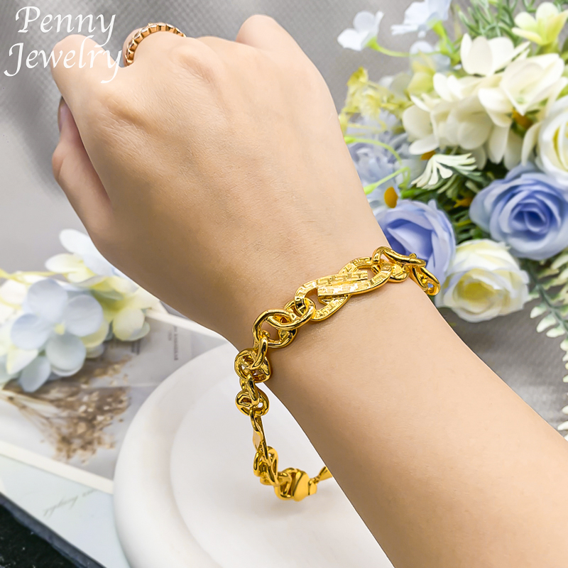 Dubai 22K Gold Plated Jewelry  - Men'S Accessories Dubai ulasan dan harga