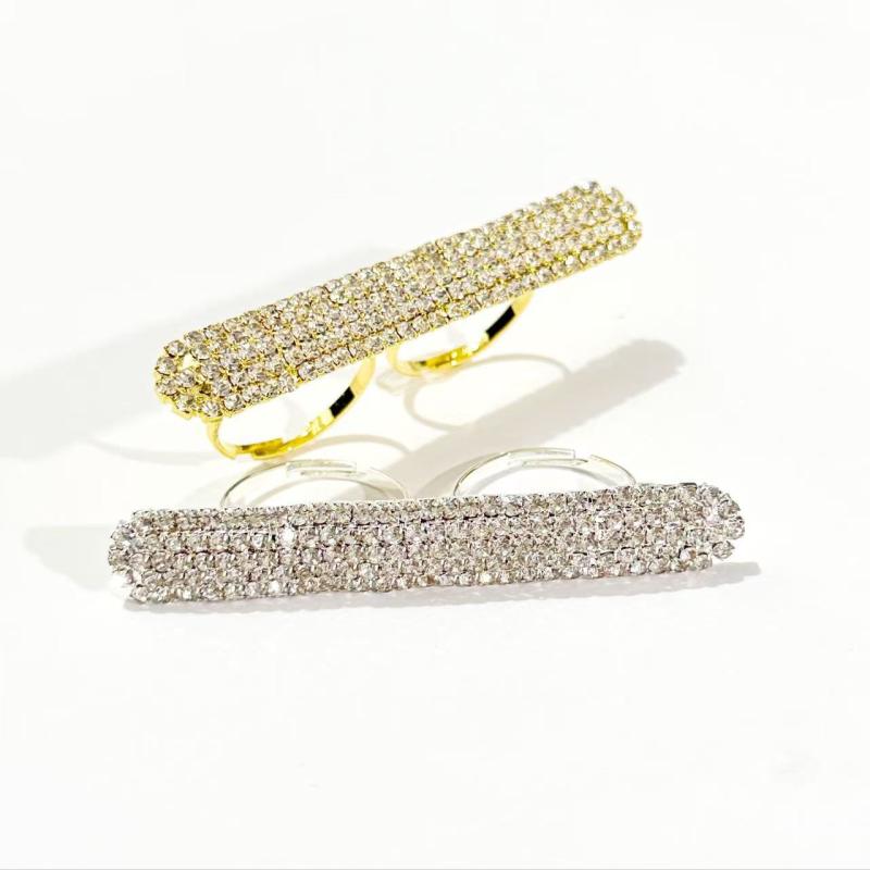 Hot Fashion Lady Long Bar Ring - Men'S Accessories Dubai ulasan dan harga