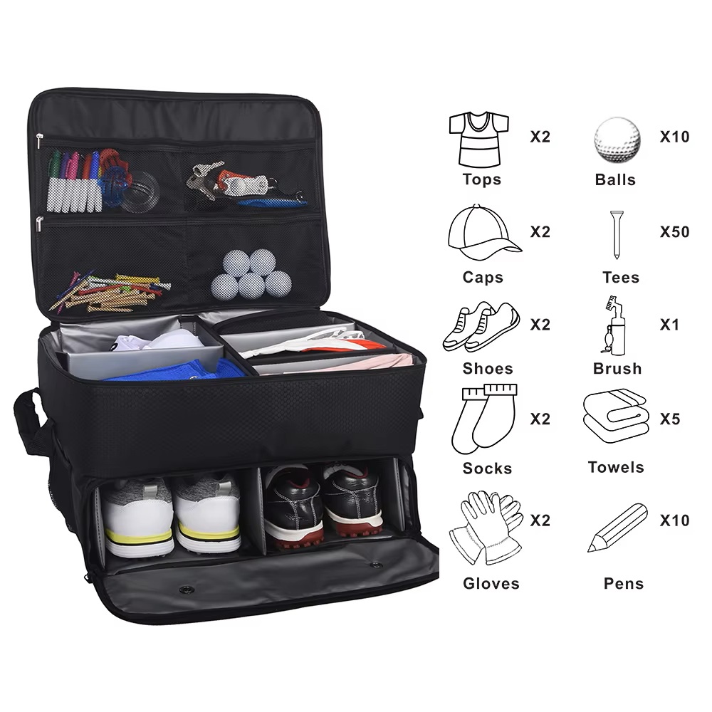 Golf Trunk Organizer Oxford Sh - Men'S Accessories Travel Bag ulasan dan harga