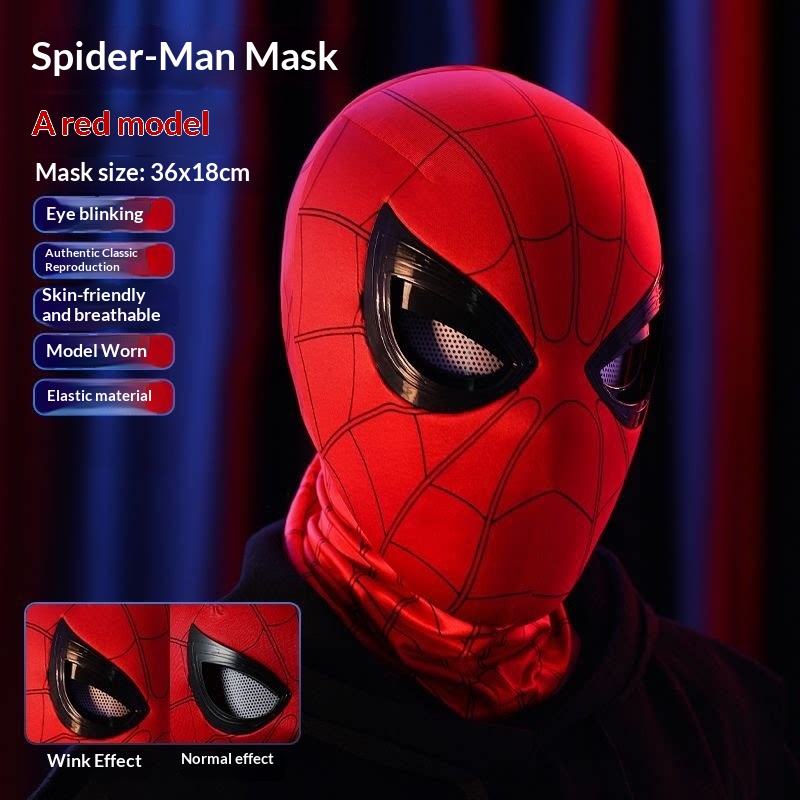 스파이더맨 Spider-Man Headgear Mova - Men'S Accessories Clothing ulasan dan harga