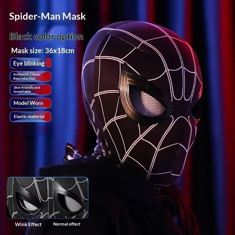 스파이더맨 Spider-Man Headgear Mova - Men'S Accessories Clothing ulasan dan harga
