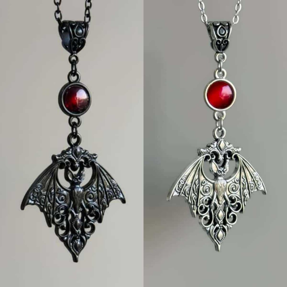 Gothic Punk Hollowed-out Black - Men'S Vampire Accessories ulasan dan harga
