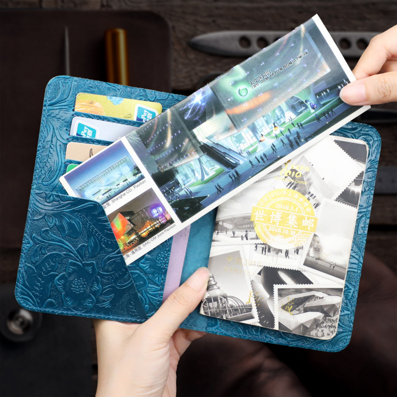 Genuine Leather Passport Holde - Men'S Accessories Wallet ulasan dan harga