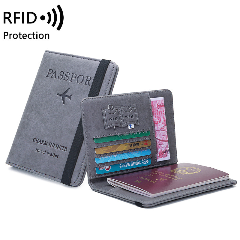 Unisex PU Leather Passport Hol - Men'S Accessories Wallet ulasan dan harga