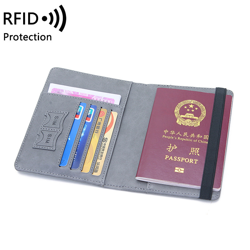 Unisex PU Leather Passport Hol - Men'S Accessories Wallet ulasan dan harga