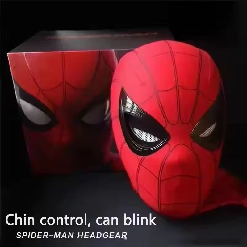 Spider-Man Headgear With Movab - Men'S Accessories Clothing ulasan dan harga