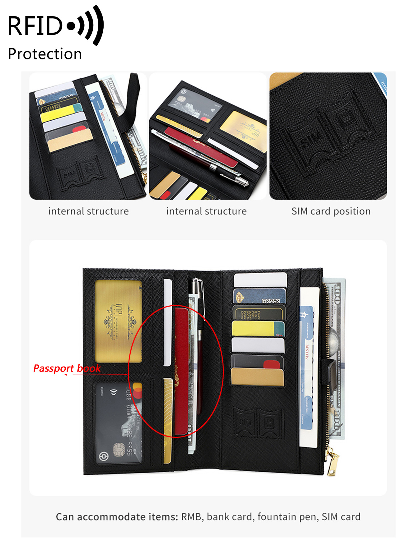 Fashionable PU Leather Airplan - Men'S Accessories Wallet ulasan dan harga