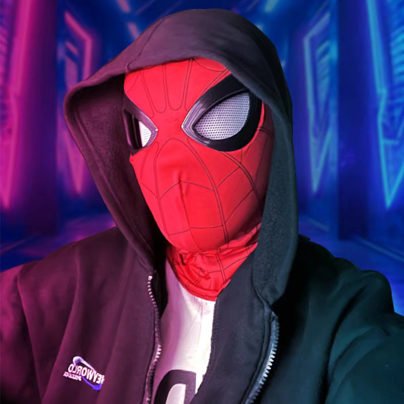 Spider‑Man Cosplay Realistic S - Men'S Accessories Clothing ulasan dan harga