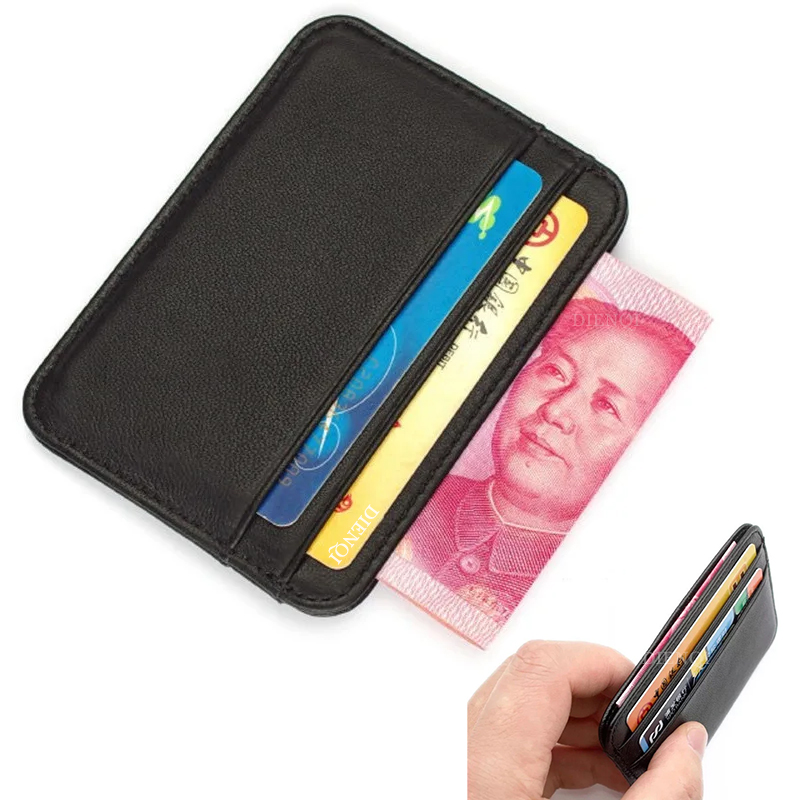 Genuine Leather Visit Card Hol - Men'S Accessories Wallet ulasan dan harga