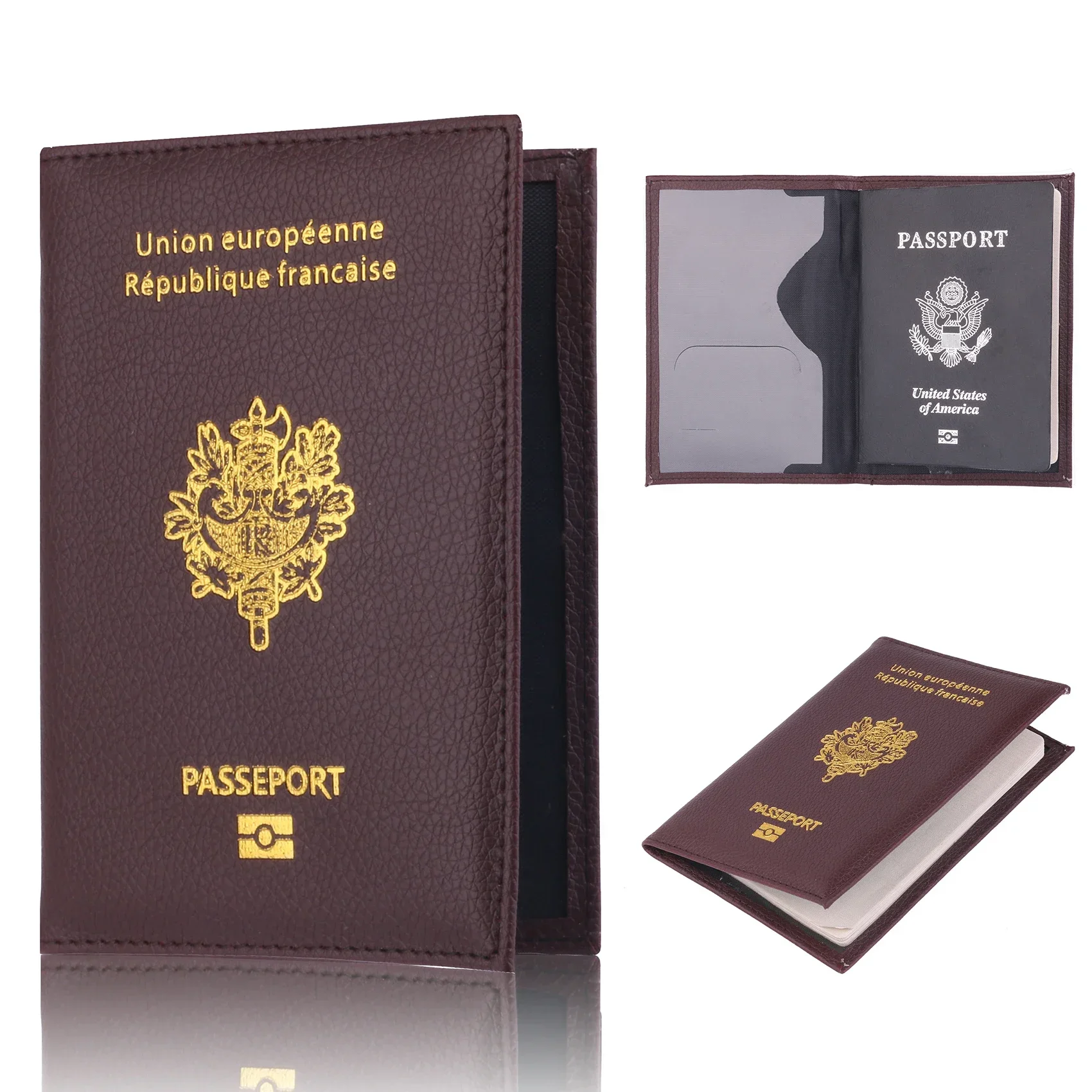 Women Men Travel Pu Passport H - Men'S Accessories Wallet ulasan dan harga