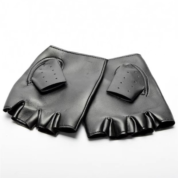 Steampunk PU Leather Fingerles - Men Accessories Fashion ulasan dan harga