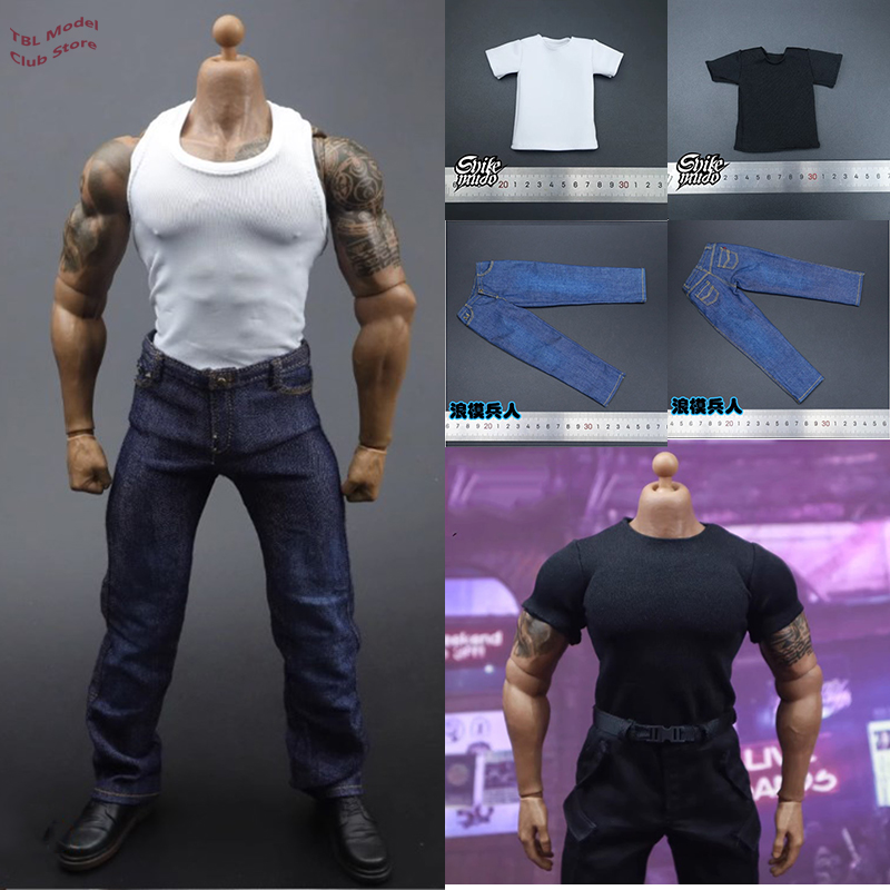 1/6 Man Strong Soldier Blue Je - Men'S Accessories For Jeans ulasan dan harga