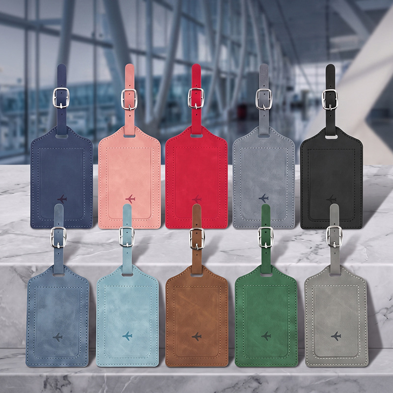 1PC PU Leather Luggage Tag Wom - Men'S Accessories Travel Bag ulasan dan harga