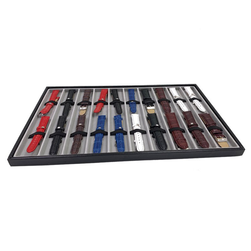 Leather Watch Organizer Tray M - Men'S Accessories Organizer Tray ulasan dan harga