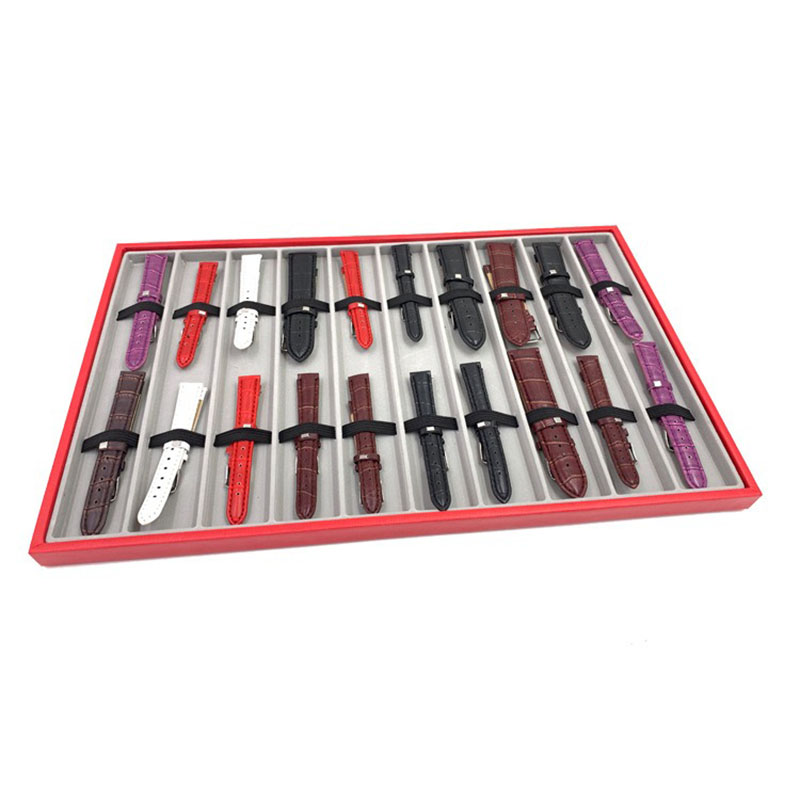 Leather Watch Organizer Tray M - Men'S Accessories Organizer Tray ulasan dan harga