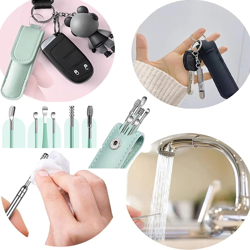 6Pcs Ear Wax Pickers Earwax Re - Men'S Accessories Types ulasan dan harga