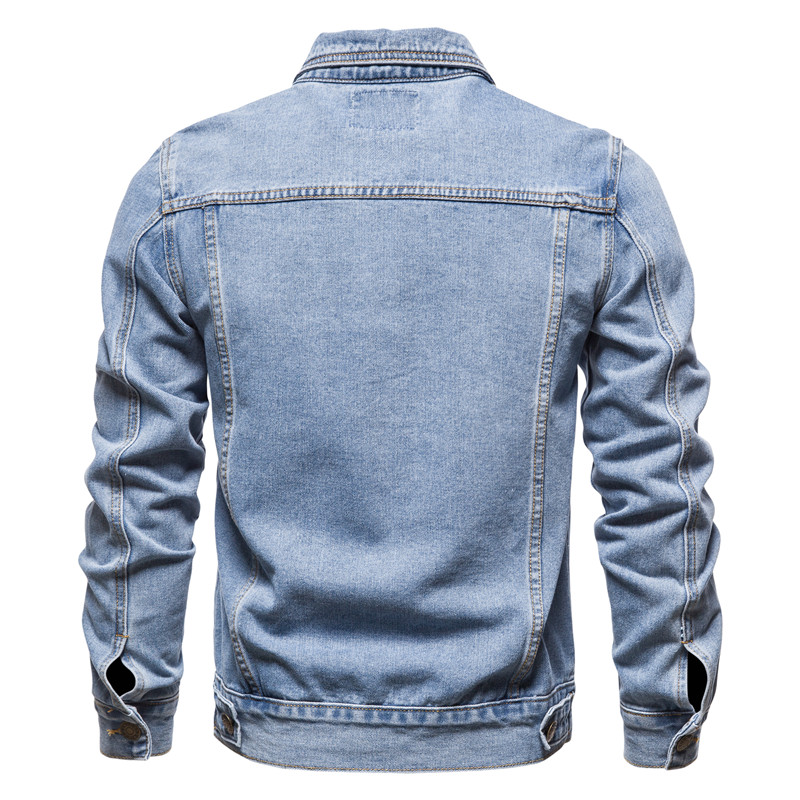 2025 Autumn Men Solid Denim Ja - Men'S Accessories For Jeans ulasan dan harga