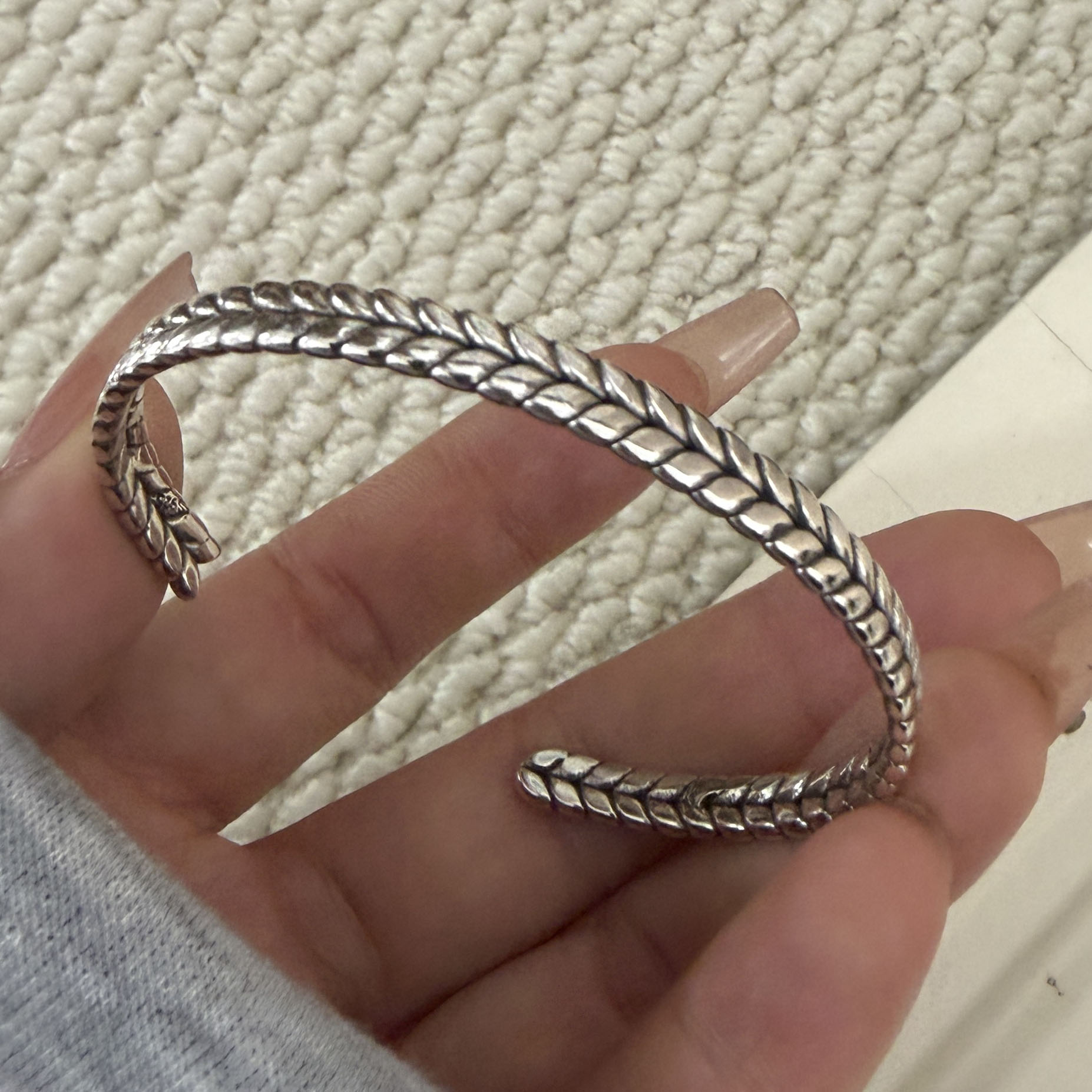925 Sterling Silver Bracelets  - Men'S Accessories Trending ulasan dan harga