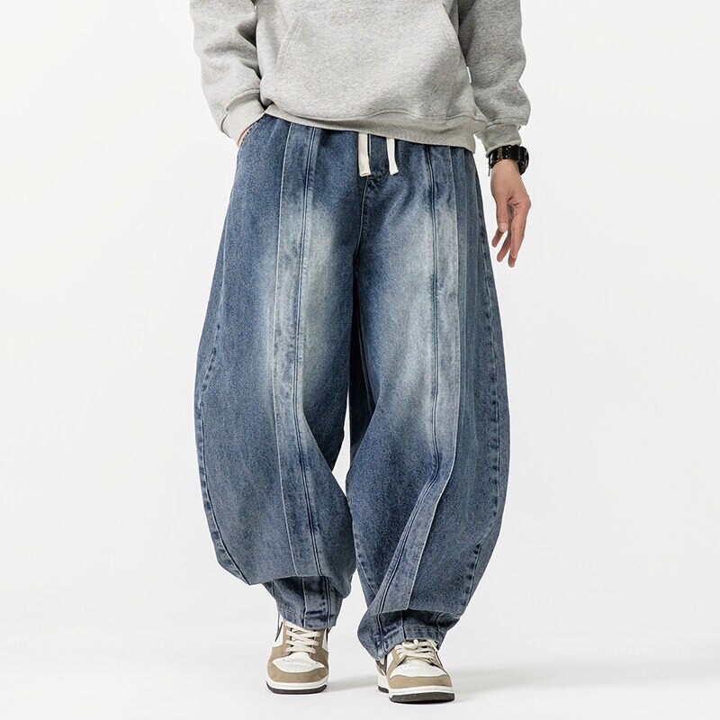 2025 New Vintage Harem Pants M - Men'S Accessories For Jeans ulasan dan harga