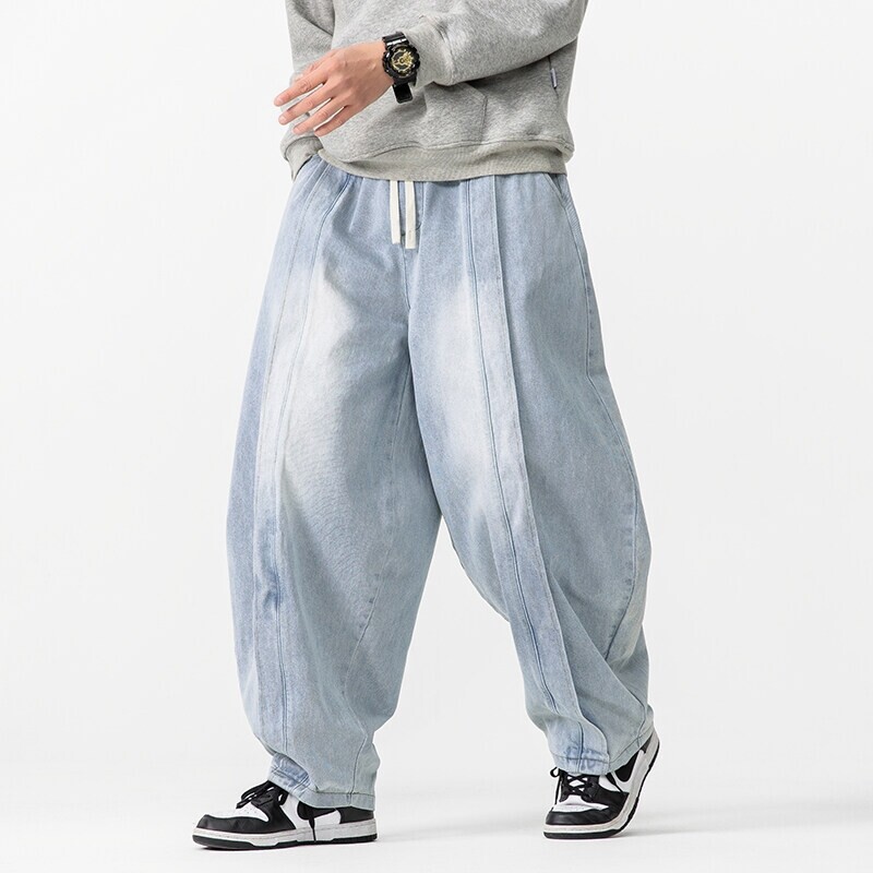 2025 New Vintage Harem Pants M - Men'S Accessories For Jeans ulasan dan harga