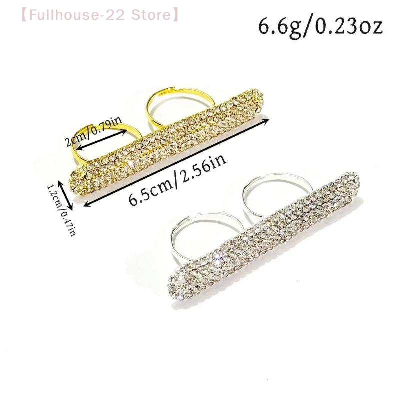 【MAX-22】Lady Long Bar Ring Two - Men'S Accessories Dubai ulasan dan harga