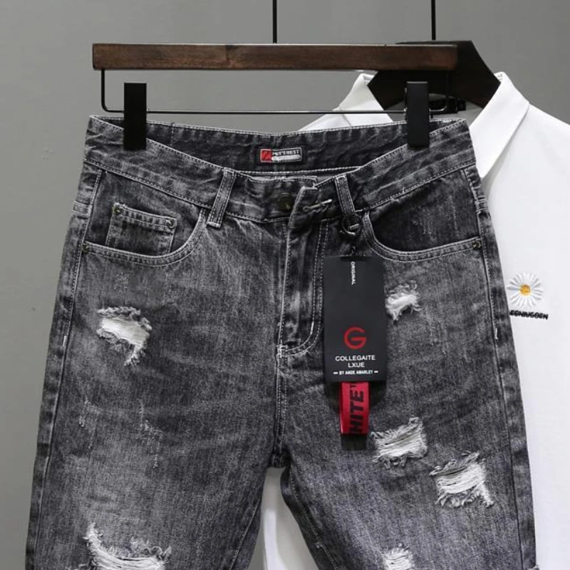 Men's Short Jeans Pants Black  - Men'S Accessories For Jeans ulasan dan harga