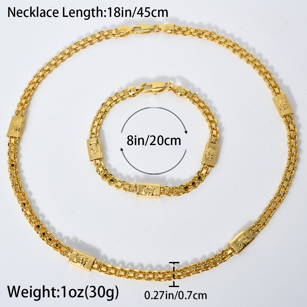 ZEADear Jewelry Sets Dubai 18K - Men'S Accessories Dubai ulasan dan harga