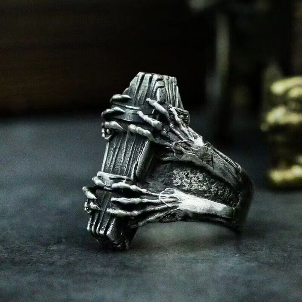 Classic Vintage Coffin Ghost C - Men'S Vampire Accessories ulasan dan harga